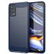 Защитный чехол UniCase Carbon для Realme 7 Pro - Blue (250629L). Фото 1 из 9