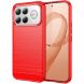 Защитный чехол UniCase Carbon для Xiaomi Poco F8 Ultra - Red (403411R). Фото 1 из 8