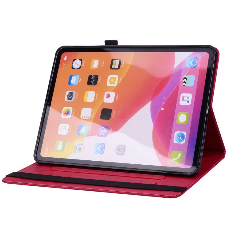Защитный чехол UniCase Flower для Lenovo Tab K11 Gen 2 - Red: фото 3 из 5