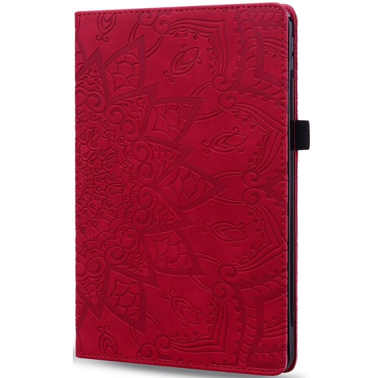 Защитный чехол UniCase Flower для Lenovo Tab K11 Gen 2 - Red: фото 5 из 5