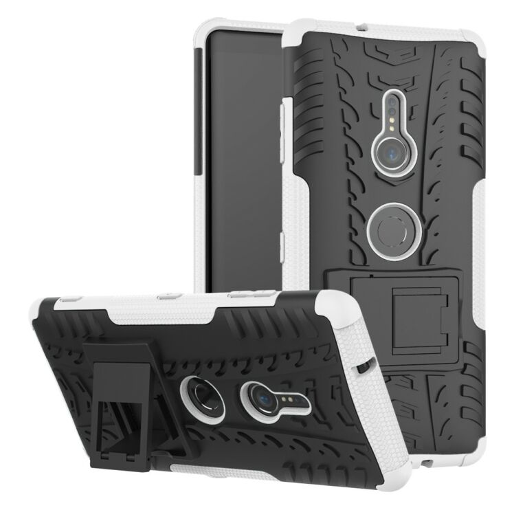 Защитный чехол UniCase Hybrid X для Sony Xperia XZ3 - White: фото 1 из 15