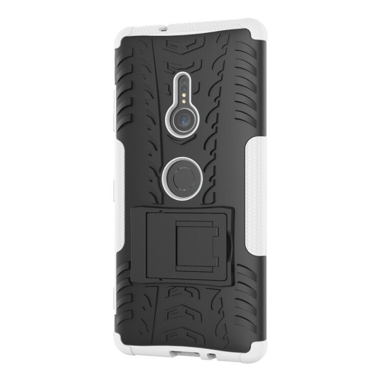Защитный чехол UniCase Hybrid X для Sony Xperia XZ3 - White: фото 9 из 15