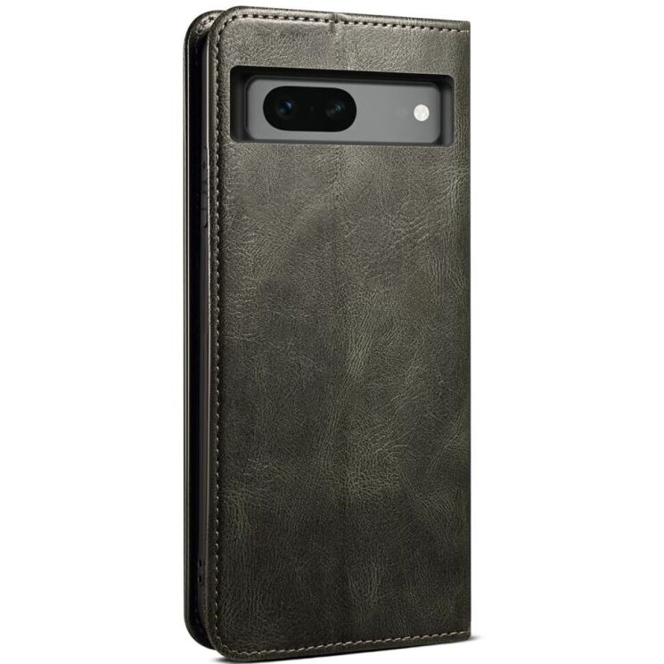 Захисний чохол UniCase Leather Wallet для Google Pixel 8A - Green: фото 6 з 6