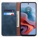 Защитный чехол UniCase Leather Wallet для Motorola Moto G24 / G04 / G04s / E14 - Blue (347841L). Фото 2 из 9
