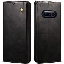 Захисний чохол UniCase Leather Wallet для Nothing Phone (3a) - Black: фото 1 з 6