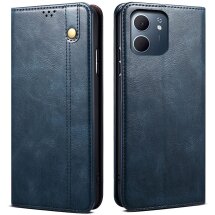 Захисний чохол UniCase Leather Wallet для OPPO A5x - Blue: фото 1 з 7