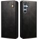 Защитный чехол UniCase Leather Wallet для Samsung Galaxy A26 (A266) - Black (371632B). Фото 1 из 7