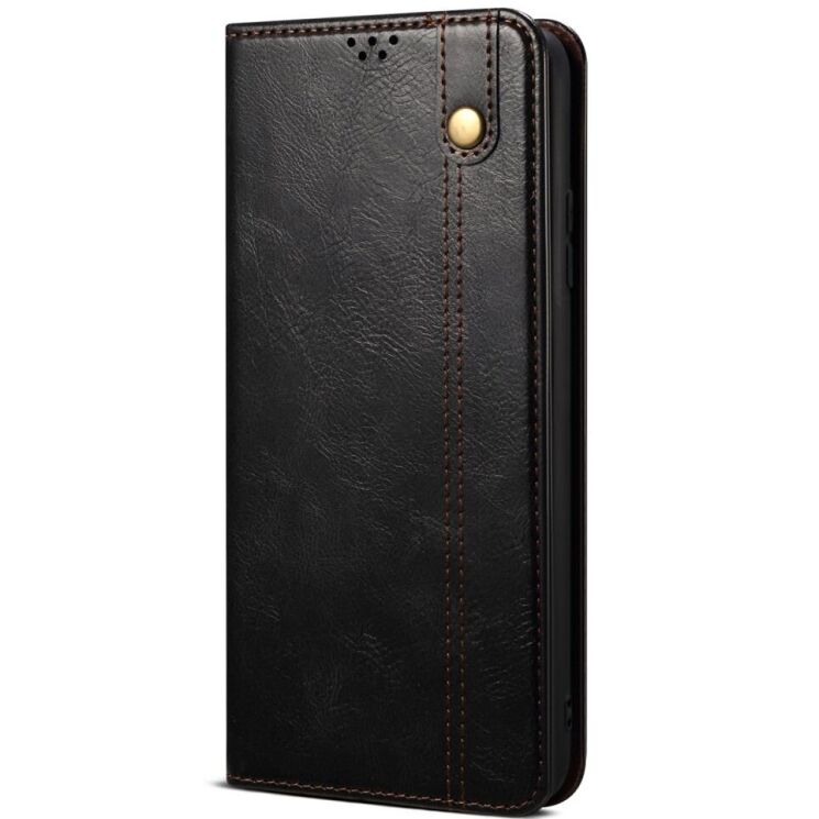 Защитный чехол UniCase Leather Wallet для Samsung Galaxy A26 (A266) - Black: фото 5 из 7
