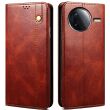 Защитный чехол UniCase Leather Wallet для Xiaomi Poco F7 Ultra - Brown (378727Z)