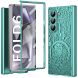 Защитный чехол UniCase Mechanical Legend для Samsung Galaxy Fold 6 - Green (357666G). Фото 1 из 7