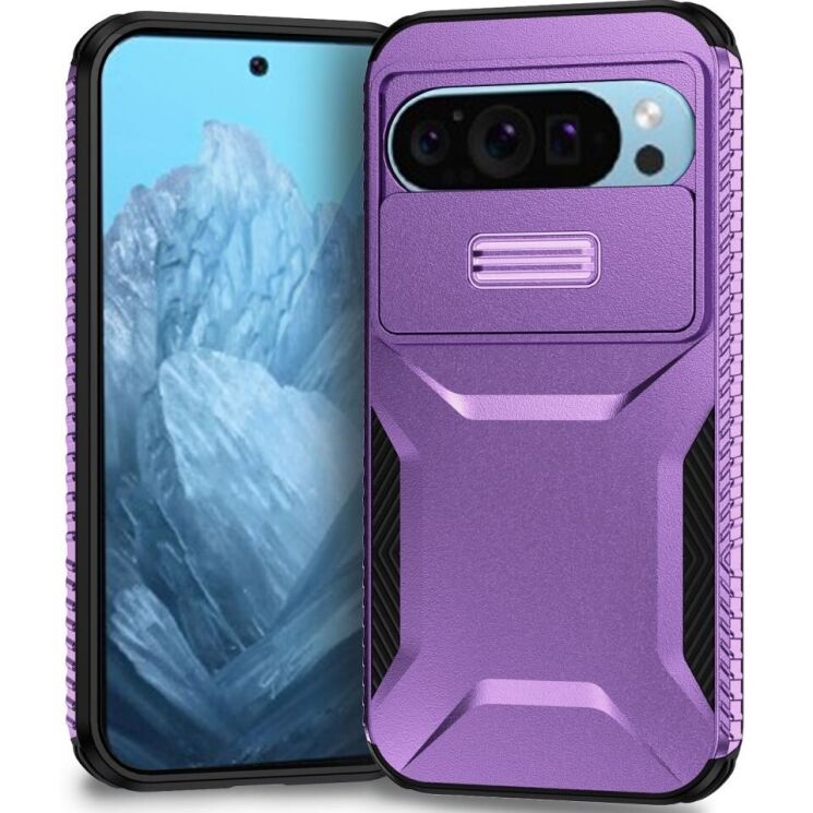 Защитный чехол UniCase Shuttle Guard для Google Pixel 9 / 9 Pro - Purple: фото 1 из 7