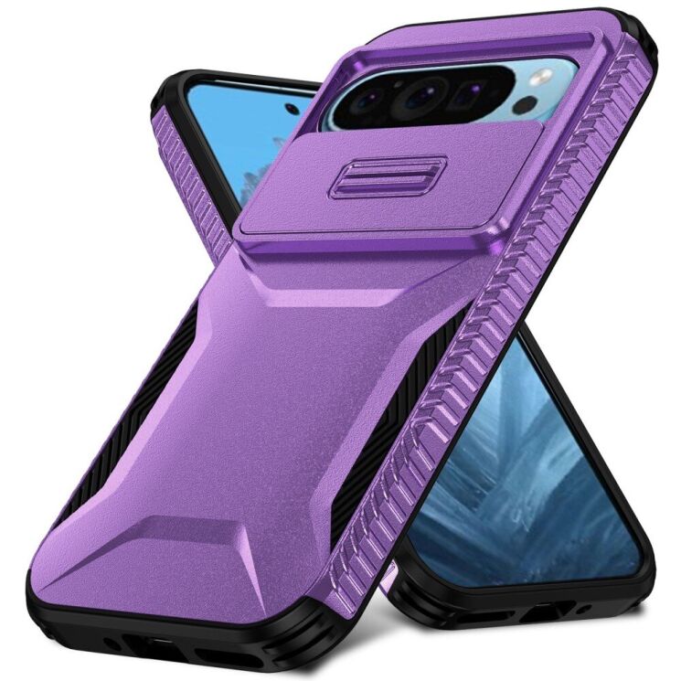 Защитный чехол UniCase Shuttle Guard для Google Pixel 9 / 9 Pro - Purple: фото 2 из 7