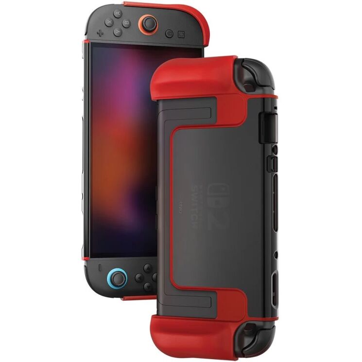 Защитный чехол UNIQ Hybrid Bytearmor для Nintendo Switch 2 - Red: фото 1 из 3