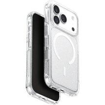 Защитный чехол UNIQ LifePro Xtreme Tinsel with MagClick для iPhone 17 Pro (IP6.3P(2025)-LPRXMTLUC) - Transparent: фото 1 из 8