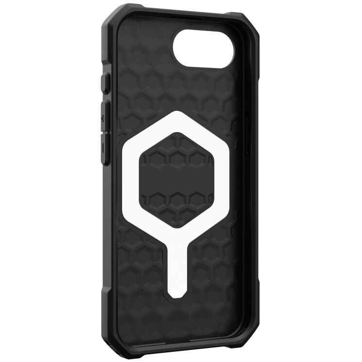 Защитный чехол URBAN ARMOR GEAR (UAG) Essential Armor MagSafe для Apple iPhone 16e (114496114040) - Black: фото 3 из 10
