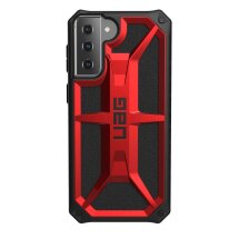 Захисний чохол URBAN ARMOR GEAR (UAG) Monarch для Samsung Galaxy S21 Plus (G996) - Crimson: фото 1 з 5