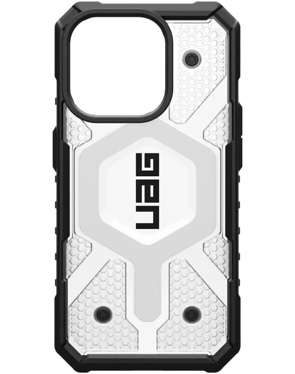 Защитный чехол URBAN ARMOR GEAR (UAG) Pathfinder MagSafe для Apple iPhone 15 Pro (114281114344) - Ice / Black: фото 8 из 10