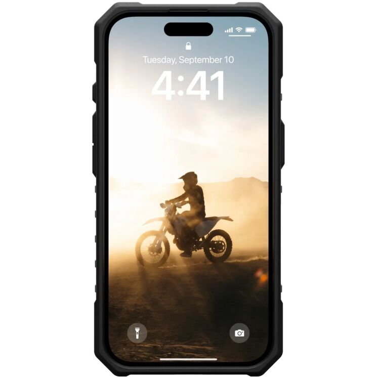 Захисний чохол URBAN ARMOR GEAR (UAG) Pathfinder MagSafe для Apple iPhone 16 - Black: фото 4 з 7
