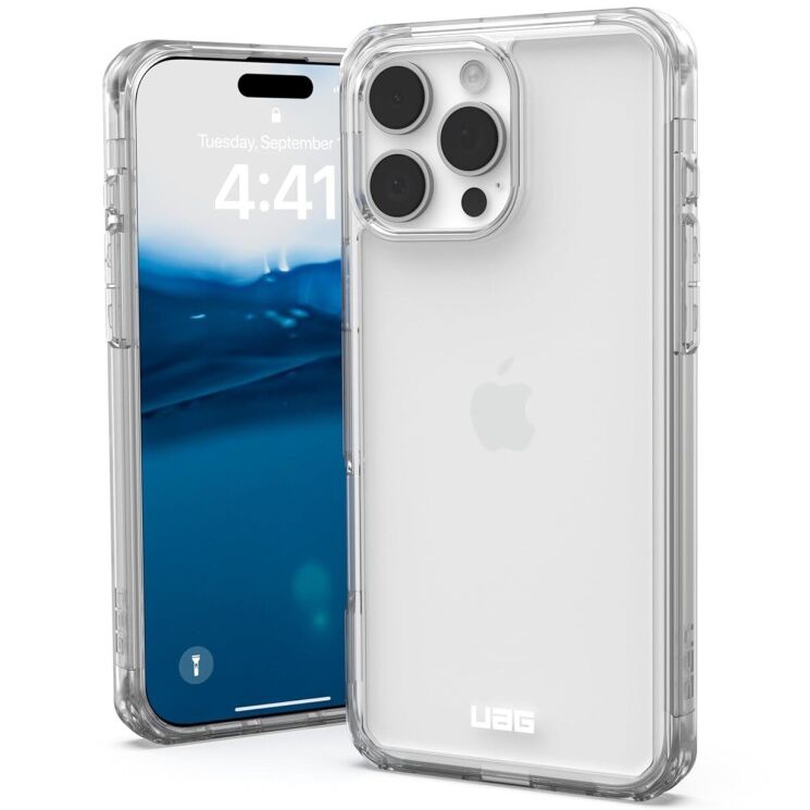 Защитный чехол URBAN ARMOR GEAR (UAG) Plyo для Apple iPhone 16 Pro Max - Ice: фото 3 из 5