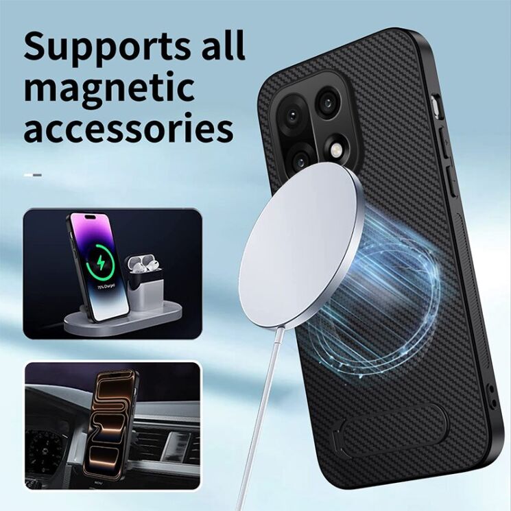 Защитный чехол WANLONFENG Stand Core для OnePlus 15 - Purple: фото 3 из 7