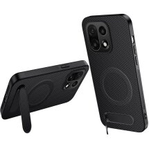 Защитный чехол WANLONFENG Stand Core для OnePlus 15 - Black: фото 1 из 7