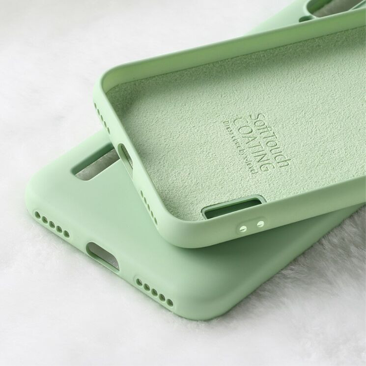 Захисний чохол X-LEVEL Delicate Silicone для Xiaomi Mi A3 - Green: фото 1 з 1