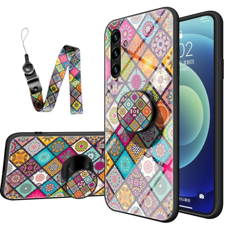 Защитный чехол Deexe Apex Case для Samsung Galaxy A13 5G - Checkered Pattern: фото 1 из 9