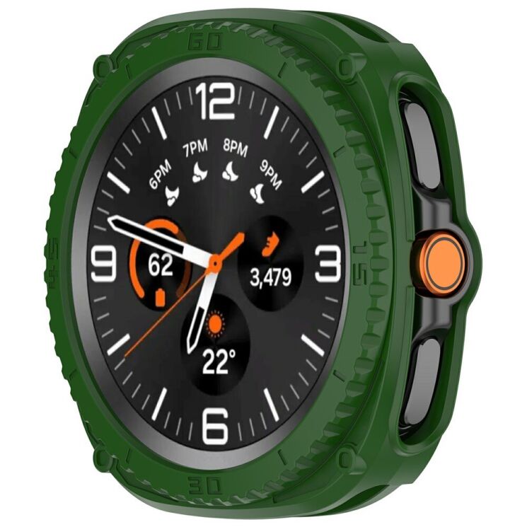 Защитный комплект Reframe Dual Defend для Samsung Galaxy Watch 8 Classic - Green: фото 3 из 7