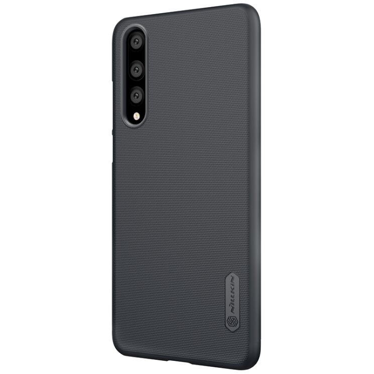 Пластиковий чохол NILLKIN Frosted Shield для Huawei P20 Pro - Black: фото 5 з 13