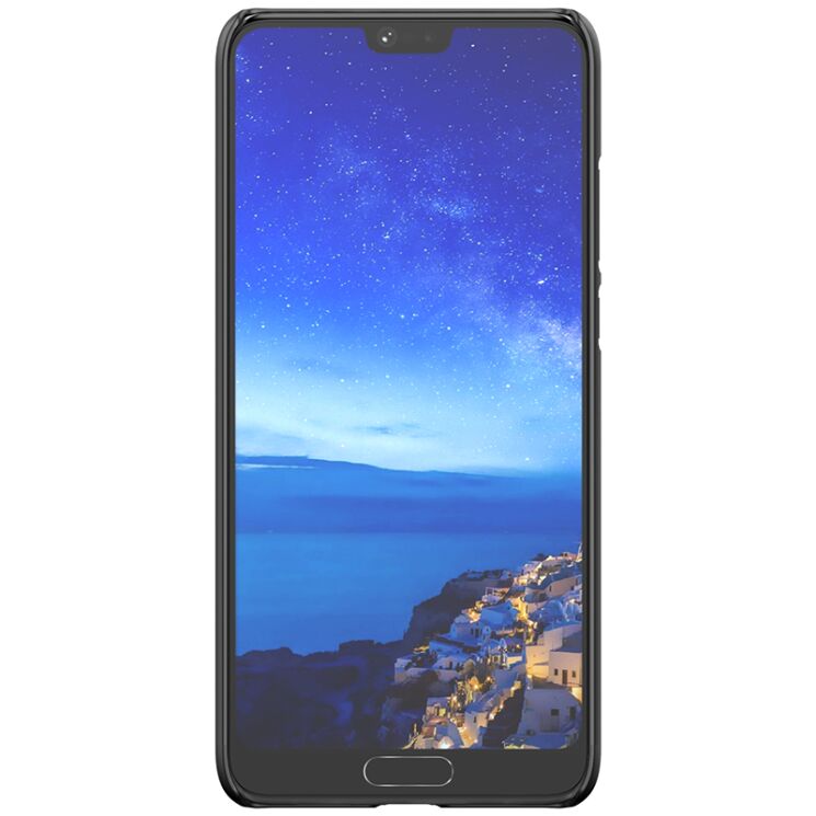 Пластиковий чохол NILLKIN Frosted Shield для Huawei P20 Pro - Black: фото 2 з 13
