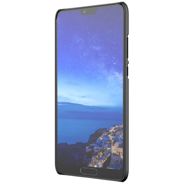 Пластиковий чохол NILLKIN Frosted Shield для Huawei P20 Pro - Black: фото 4 з 13