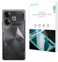 Антибликовая пленка на заднюю панель RockSpace Matte для TECNO Pova 6: фото 1 из 9