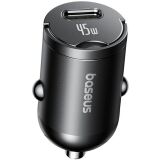 Автомобильное зарядное устройство Baseus PrimeTrip VP2 45W + кабель Type-C to Type-C (C02068) - Black: фото 1 из 11