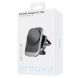 Автомобільний тримач з бездротовою зарядкою Proove Square Magnetic Pro 15W - Gray (982126H). Фото 2 з 4