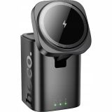 Бездротовий зарядний пристрій Hoco CQ20 3 in 1 (15W) - Black (958275B)