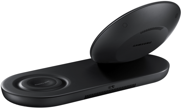 Беспроводное зарядное устройство Samsung Wireless Charger Duo (EP-N6100TBRGRU) - Black: фото 3 из 10