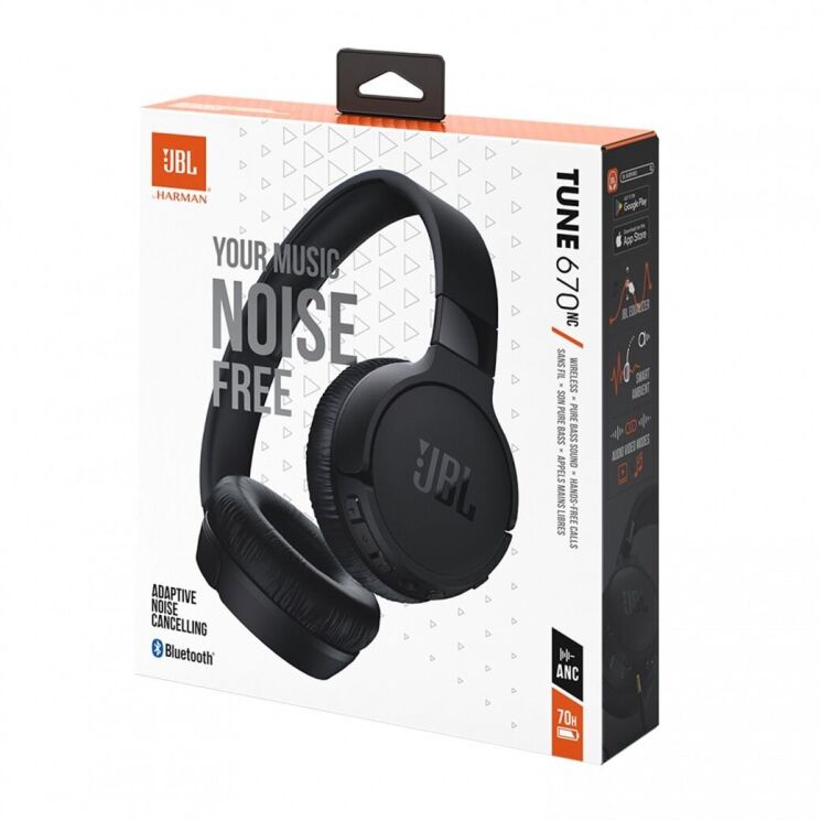 Беспроводные наушники JBL TUNE 670NC (JBLT670NCBLK) - Black: фото 12 из 15