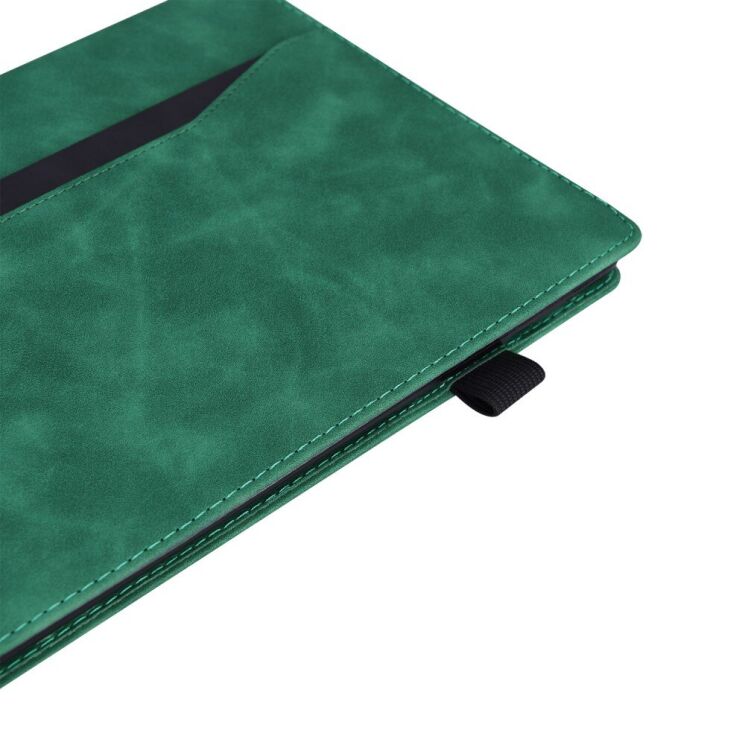 Чехол Deexe Business Style для Lenovo Tab K11 Plus - Green: фото 8 из 10