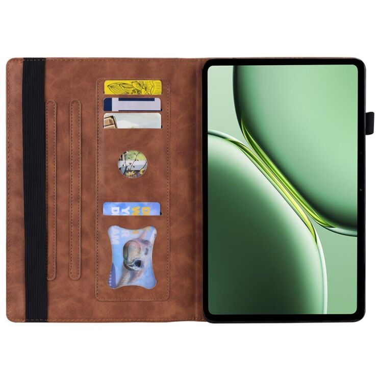 Чехол Deexe Business Style для OnePlus Pad Pro / Pad 2 - Brown: фото 2 из 9