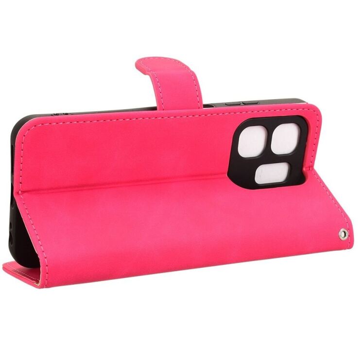 Чехол Deexe Classic Wallet для Infinix Smart 9 (X6532) / Hot 50i (X6531) - Red: фото 3 из 6