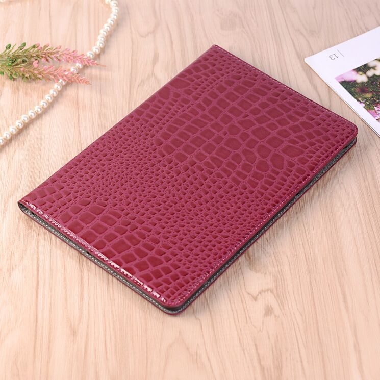 Чохол Deexe Crocodile Style для Samsung Galaxy Tab S4 10.5 (T830/835) - Red: фото 8 з 9