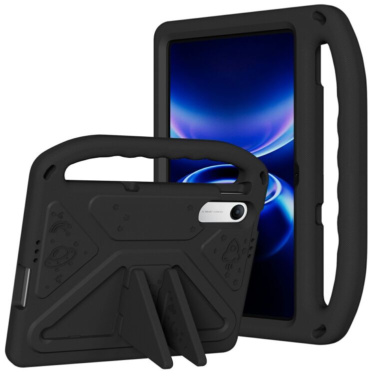 Чехол Deexe KickStand Cover для Xiaomi Redmi Pad 2 SE / Pad 2 9.7 - Black (407909B) Чехол Deexe KickStand Cover для Xiaomi Redmi Pad 2 SE / Pad 2 9.7 - Black: фото 1 из 7