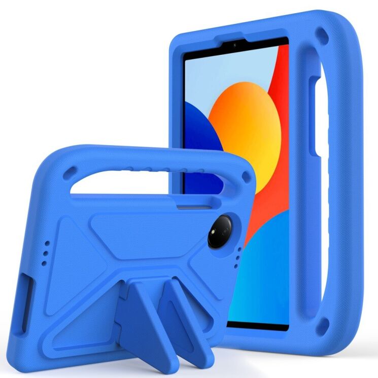 Чехол Deexe KickStand Cover для Xiaomi Redmi Pad SE 8.7 4G - Blue: фото 1 из 7