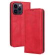 Чехол Deexe Retro Style для Apple iPhone 14 Pro Max - Red (301263R)