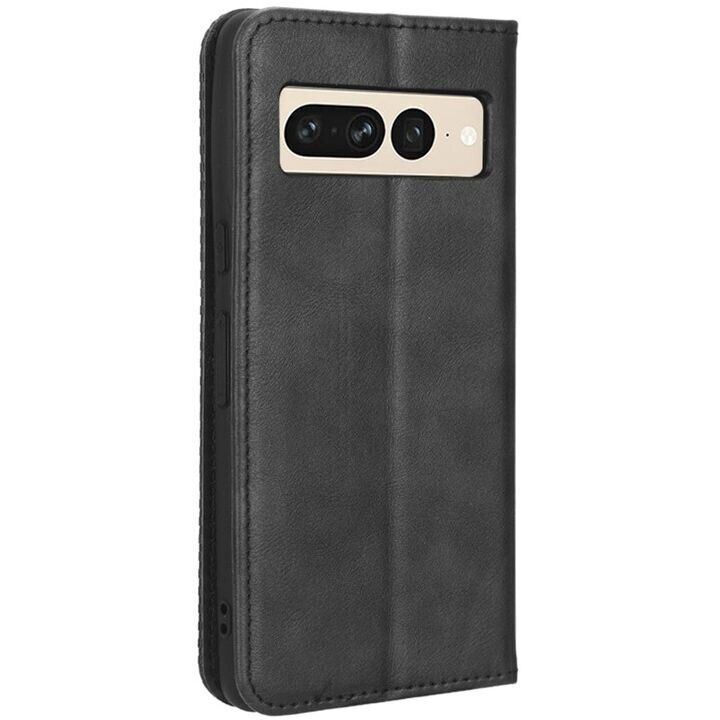 Чехол Deexe Retro Style для Google Pixel 7 Pro - Black: фото 6 из 7