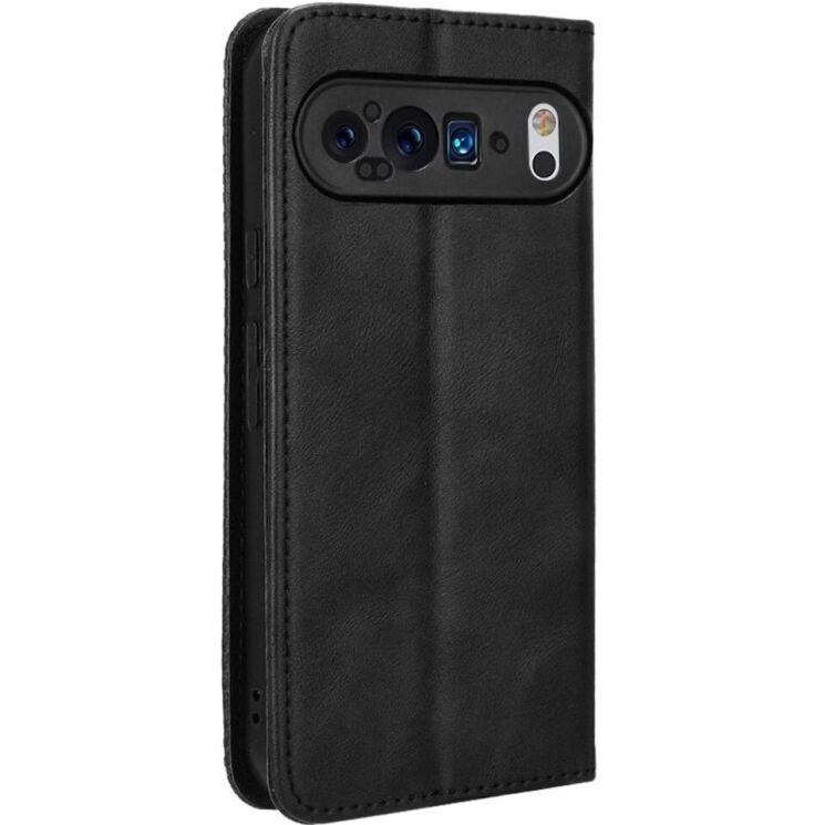 Чехол Deexe Retro Style для Google Pixel 9 Pro XL - Black: фото 6 из 7