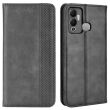 Чохол Deexe Retro Style для Infinix Hot 12 Play / 12 Play NFC (x6816 / x6816c) - Black (302403B)