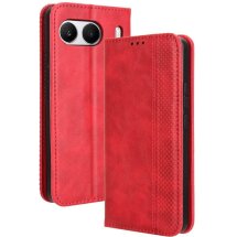 Чехол Deexe Retro Style для OnePlus Nord 4 - Red: фото 1 из 7
