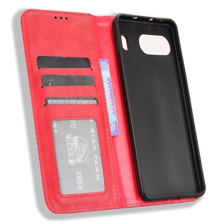 Чехол Deexe Retro Style для OnePlus Nord 4 - Red: фото 4 из 7