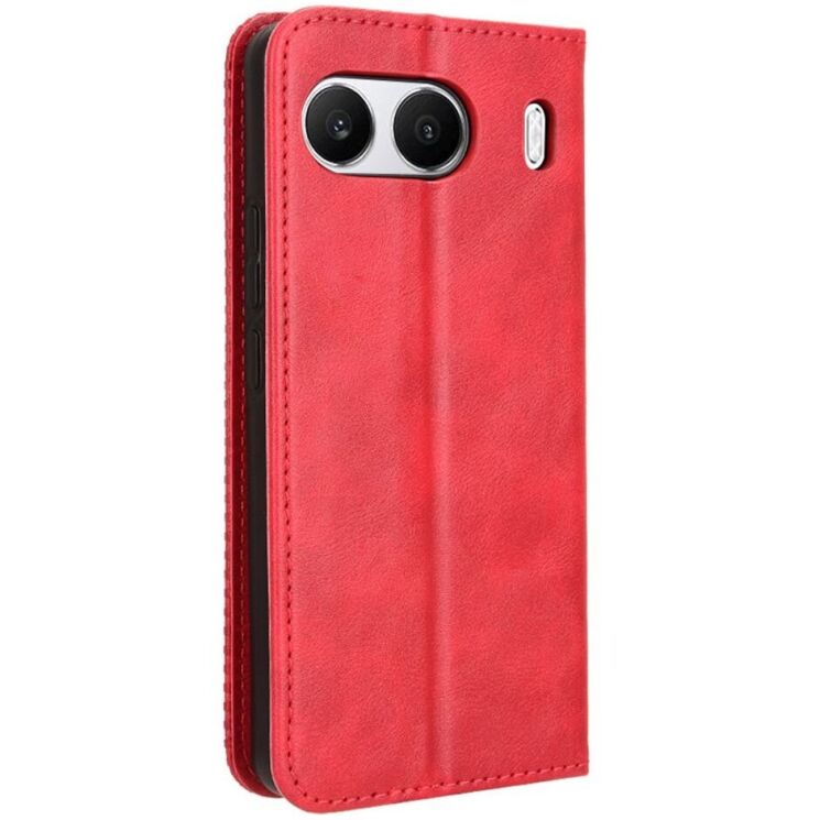 Чехол Deexe Retro Style для OnePlus Nord 4 - Red: фото 6 из 7